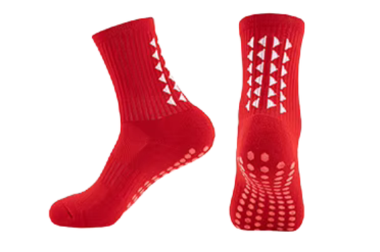Red Grip Socks
