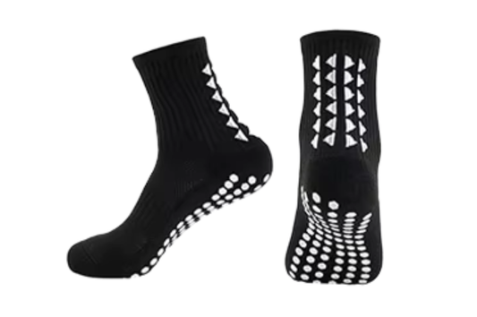 Black Grip Socks