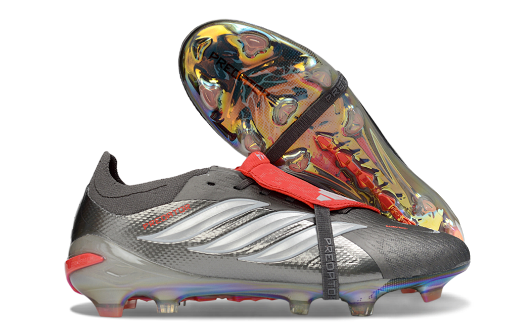 ADIDAS PREDATOR 26 ELITE FOLD-OVER TONGUE FG GUNMETAL