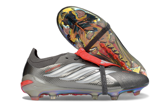 ADIDAS PREDATOR 26 ELITE FOLD-OVER TONGUE FG GUNMETAL